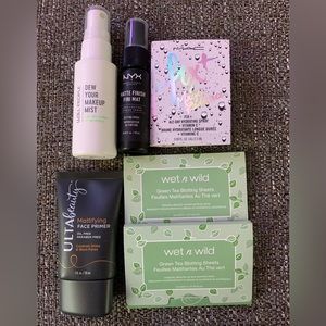 ✨HP✨Well People, MAC, NYX, ULTA, WET N WILD setting sprays and primer 6pc set